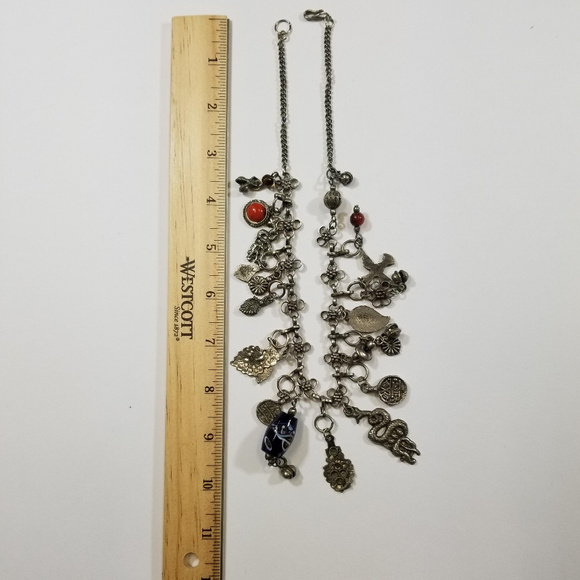 VINTAGE Bohemian Charm Necklace - Picture 6 of 6